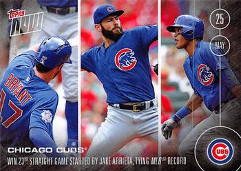 2016 Topps Now #99 Chicago Cubs Front