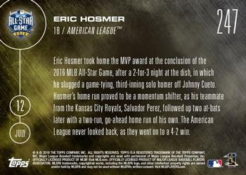 2016 Topps Now #247 Eric Hosmer Back