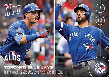 2016 Topps Now #550 Toronto Blue Jays Front