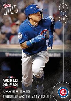 2016 Topps Now #657-A Javier Baez Front