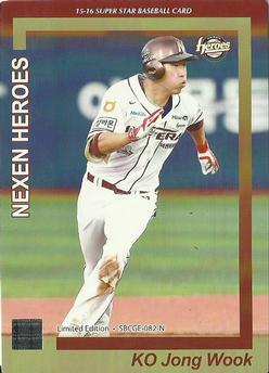 2015-16 SMG Ntreev Super Star Gold Edition #SBCGE-082-N Jong-Wook Ko Front