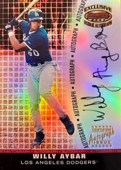 2001 Bowman's Best - Exclusive Autographs #BBEA-WA Willy Aybar  Front