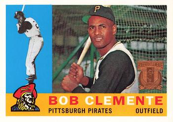 1998 Topps - Roberto Clemente Commemorative Reprints #6 Bob Clemente Front