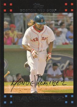 2007 Topps Boston Red Sox #BOS2 Manny Ramirez Front
