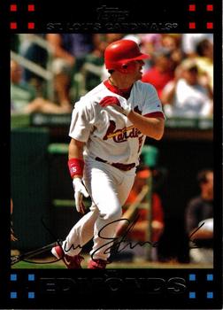 2007 Topps St. Louis Cardinals #STL5 Jim Edmonds Front