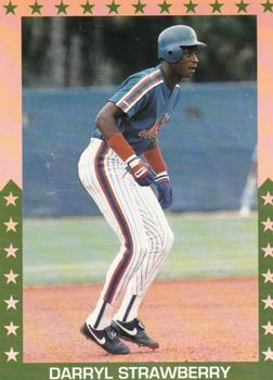 1990 Baseballs Finest Stars (unlicensed) #NNO Darryl Strawberry Front