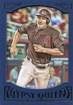 2016 Topps Gypsy Queen - Framed Blue #3 A.J. Pollock Front
