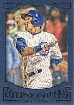 2016 Topps Gypsy Queen - Framed Blue #67 Addison Russell Front