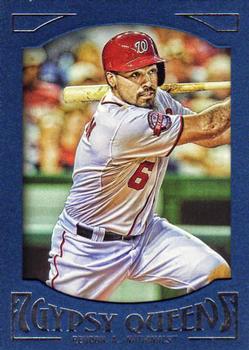 2016 Topps Gypsy Queen - Framed Blue #68 Anthony Rendon Front