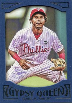 2016 Topps Gypsy Queen - Framed Blue #80 Maikel Franco Front
