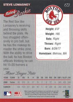 2001 Donruss - Baseball's Best Silver #173 Steve Lomasney Back