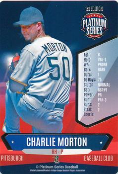 2015 Platinum Series #NNO Charlie Morton Front