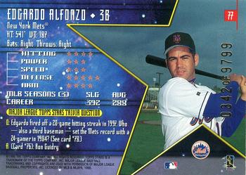1998 Topps Stars #77 Edgardo Alfonzo Back
