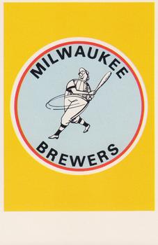 1970 McDonald's Milwaukee Brewers #NNO Logo Card Front