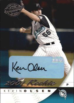 2001 Donruss Class of 2001 - Rookie Autographs #160 Kevin Olsen Front