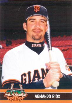 1999 Keebler San Francisco Giants #23 Armando Rios Front
