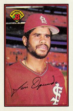 1989 Bowman #438 Jose Oquendo Front