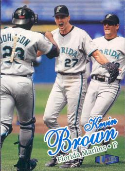 1998 Ultra #32 Kevin Brown Front