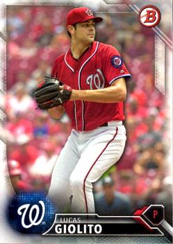 2016 Bowman - Prospects #BP150 Lucas Giolito Front