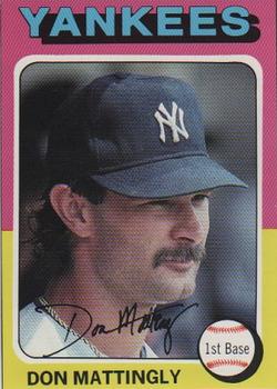 1991 Baseball Cards Presents Superstar and Rookie Special Repli-Cards #20 Don Mattingly Front