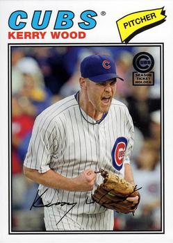 2013 Topps Archives Chicago Cubs Season Ticket Holder #CUBS-25 Kerry Wood Front