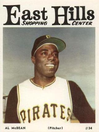 1966 East Hills Pittsburgh Pirates #NNO Al McBean Front