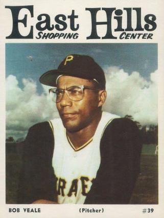 1966 East Hills Pittsburgh Pirates #NNO Bob Veale Front