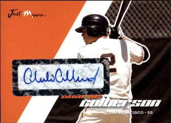 2008 Just Autographs - Signatures #13 Charlie Culberson Front