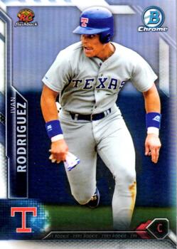 2016 Bowman - Chrome Rookie Recollections RC Flashback #RR-IR Ivan Rodriguez Front