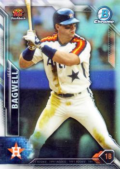 2016 Bowman - Chrome Rookie Recollections RC Flashback #RR-JB Jeff Bagwell Front