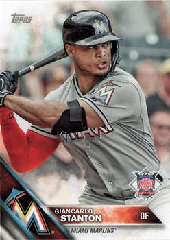 2016 Topps National League Standouts #NL-8 Giancarlo Stanton Front