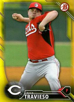 2016 Bowman - Prospects Yellow #BP149 Nick Travieso Front