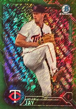 2016 Bowman - Chrome Prospects Green Shimmer Refractor #BCP61 Tyler Jay Front