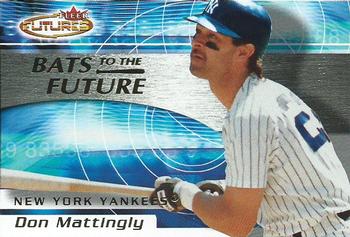 2001 Fleer Futures - Bats to the Future #15BF Don Mattingly  Front