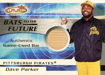 2001 Fleer Futures - Bats to the Future Game Bat #NNO Dave Parker  Front