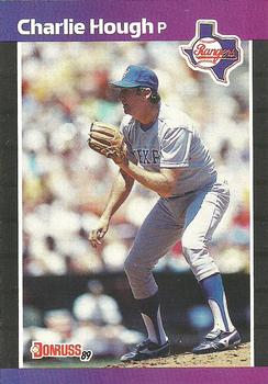 1989 Donruss #165 Charlie Hough Front