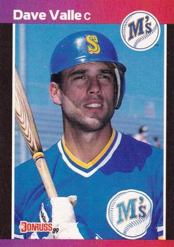 1989 Donruss #614 Dave Valle Front