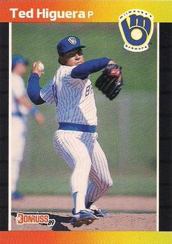 1989 Donruss #175 Ted Higuera Front
