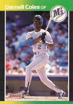 1989 Donruss #566 Darnell Coles Front