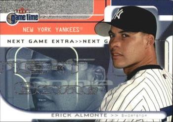2001 Fleer Game Time - Next Game Extra #114 Erick Almonte  Front