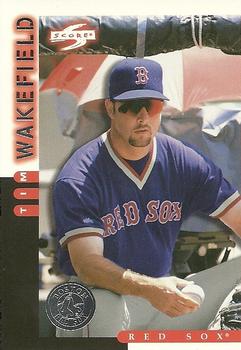 1998 Score Boston Red Sox #3 Tim Wakefield Front