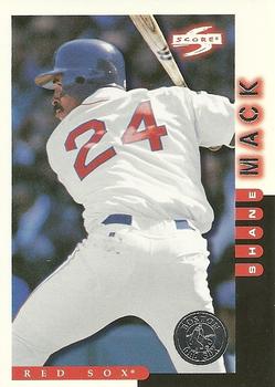 1998 Score Boston Red Sox #15 Shane Mack Front