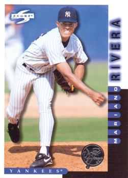 1998 Score New York Yankees #9 Mariano Rivera Front