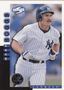 1998 Score New York Yankees #14 Wade Boggs Front