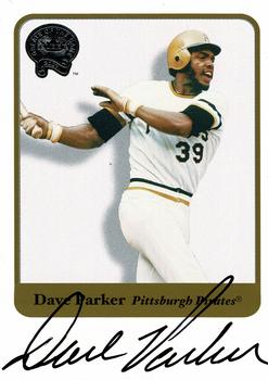 2001 Fleer Greats of the Game - Autographs #NNO Dave Parker Front