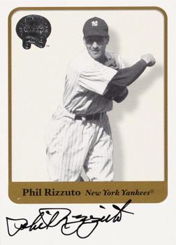 2001 Fleer Greats of the Game - Autographs #NNO Phil Rizzuto Front