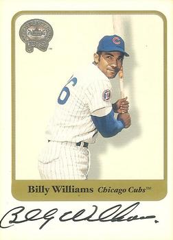 2001 Fleer Greats of the Game - Autographs #NNO Billy Williams Front