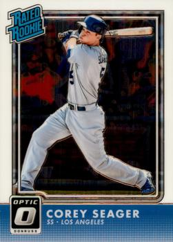 2016 Donruss Optic #32 Corey Seager Front