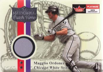 2001 Fleer Platinum - National Patch Time #NNO Magglio Ordonez Front