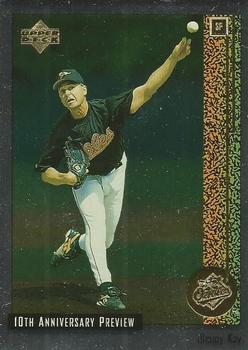 1998 Upper Deck - 10th Anniversary Preview #8 Jimmy Key Front